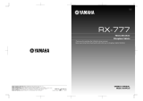 Yamaha RX-777 Instrukcja obsługi