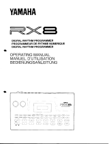 Yamaha RX8 Instrukcja obsługi
