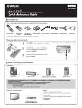 Yamaha RX-A3000 instrukcja obsługi