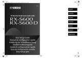 Yamaha RX-S600 Instrukcja obsługi