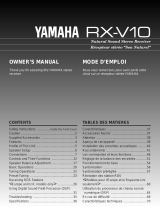 Yamaha RX-V10 (tuner + ampl) Instrukcja obsługi