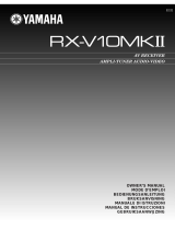 Yamaha RX-V10MKII Instrukcja obsługi