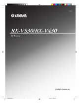 Yamaha RX-V430 Instrukcja obsługi
