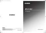 Yamaha RXV461BL Instrukcja obsługi