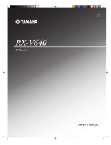 Yamaha RX-V640 Instrukcja obsługi