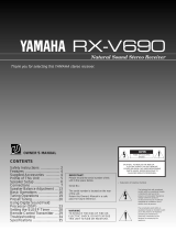 Yamaha RX-V690 Instrukcja obsługi
