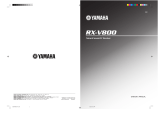 Yamaha RX-V800 Instrukcja obsługi