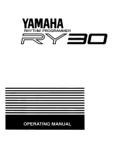 Yamaha RY30 Instrukcja obsługi