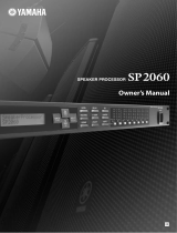 Yamaha SP2060 Instrukcja obsługi