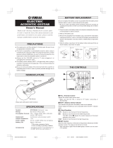Yamaha APX500II Instrukcja obsługi
