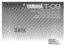 Yamaha T-09 Instrukcja obsługi