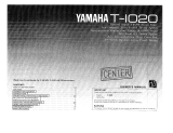 Yamaha T-1020 Instrukcja obsługi