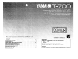 Yamaha T-700 Instrukcja obsługi