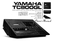 Yamaha TC800GL Instrukcja obsługi