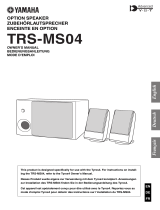 Yamaha TRS-MS04 Instrukcja obsługi