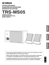 Yamaha TRS-MS05 Instrukcja obsługi