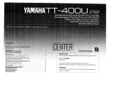 Yamaha TT-400 Instrukcja obsługi