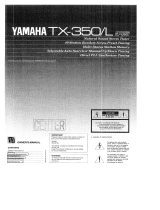 Yamaha TX-350 Instrukcja obsługi