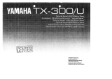 Yamaha TX-300 Instrukcja obsługi