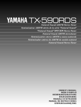 Yamaha TX-590RDS Instrukcja obsługi