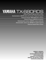Yamaha TX-680RDS Instrukcja obsługi