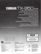 Yamaha TX-950 Instrukcja obsługi