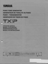 Yamaha TX1P Instrukcja obsługi