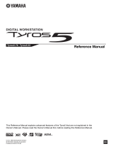 Yamaha Tyros5 Instrukcja obsługi