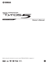 Yamaha Tyros5 Instrukcja obsługi
