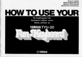 Yamaha TYU-30 Instrukcja obsługi