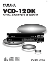 Yamaha VCD-102K Instrukcja obsługi