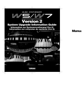 Yamaha W5 Instrukcja obsługi