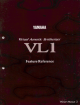 Yamaha VL-1 Instrukcja obsługi