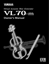 Yamaha VL70-m Instrukcja obsługi