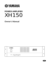 Yamaha XH150 Instrukcja obsługi