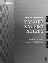 Yamaha XM4180 XM4080 XH200 Instrukcja obsługi
