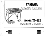 Yamaha YC-45D Instrukcja obsługi