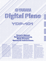 Yamaha YDP-101 Instrukcja obsługi