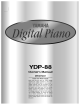 Yamaha YDP-88 Instrukcja obsługi