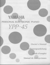 Yamaha YPP-45 Instrukcja obsługi