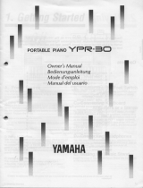 Yamaha YPR-30 Instrukcja obsługi