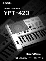 Yamaha YPT-420 Instrukcja obsługi