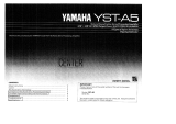 Yamaha YST-A5 Instrukcja obsługi