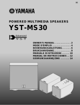 Yamaha YSTMS30 Instrukcja obsługi