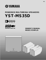 Yamaha YST-MS35D Instrukcja obsługi