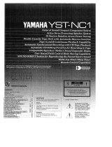 Yamaha YST-NC1 Instrukcja obsługi