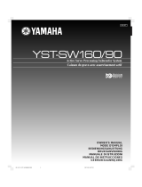 Yamaha YST-SW160/90 Instrukcja obsługi