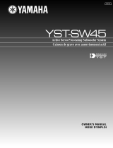 Yamaha YST-SW45 Instrukcja obsługi