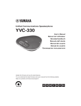 Yamaha YVC-330 Instrukcja obsługi