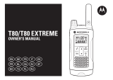 Zebra T80 Extreme Walkie Talkie Instrukcja obsługi